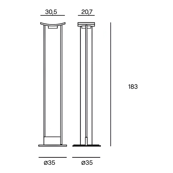 Торшер  Lumen Center MCP - фото-3 | interior market
