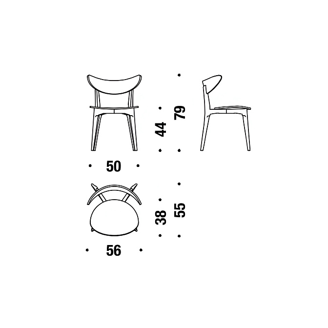 Стул Moroso Woodwave - фото-2 | interior market