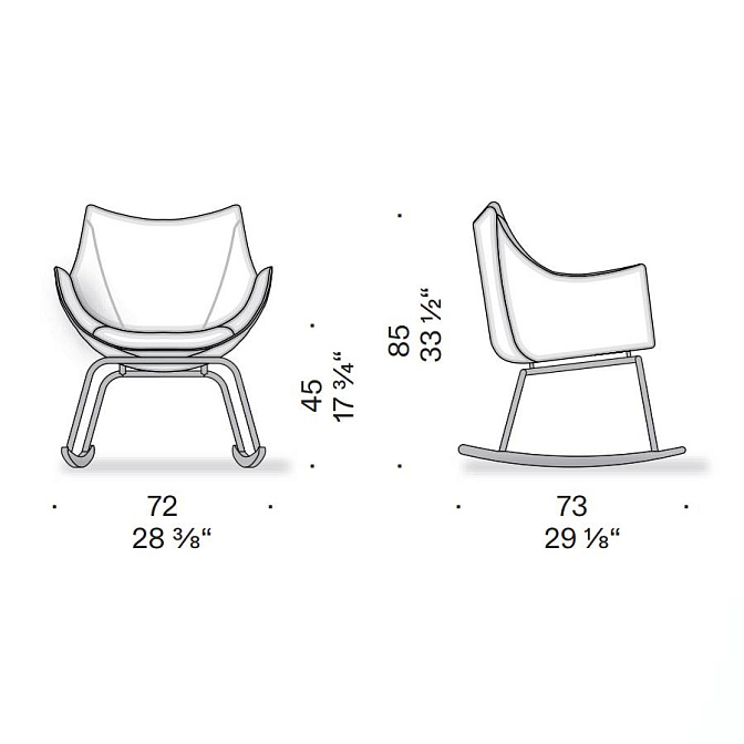 Кресло De Padova Basket - фото-4 | interior market