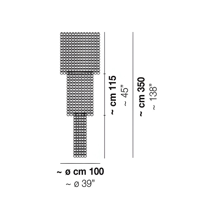 Потолочный светильник  Vistosi GIOGALI - фото-3 | interior market