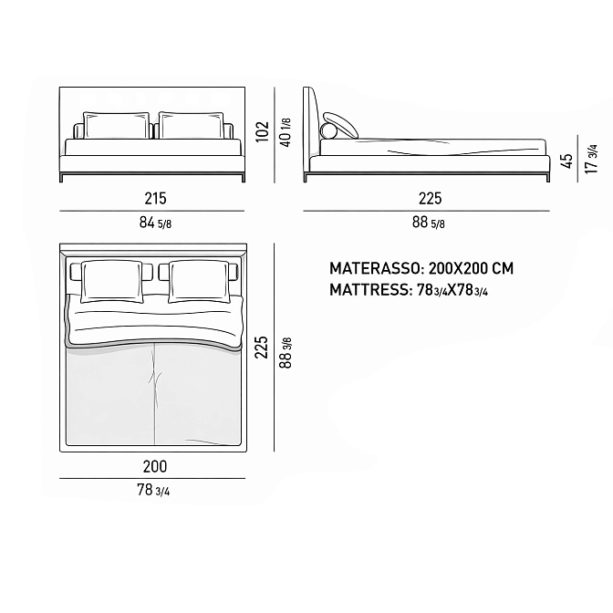 Кровать Minotti Andersen - фото-6 | interior market