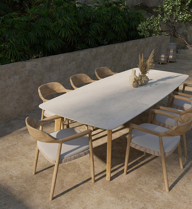 Обеденный стол для улицы Manutti Torsa - фото-2 | interior market