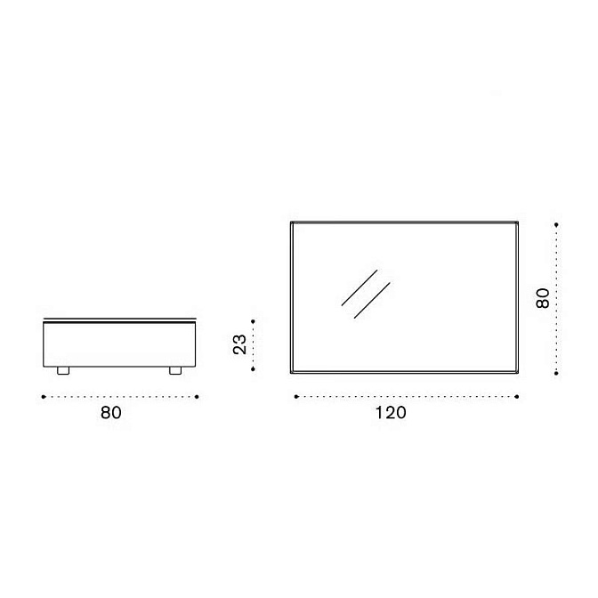 Кофейный столик для улицы Ethimo Cube - фото-4 | interior market