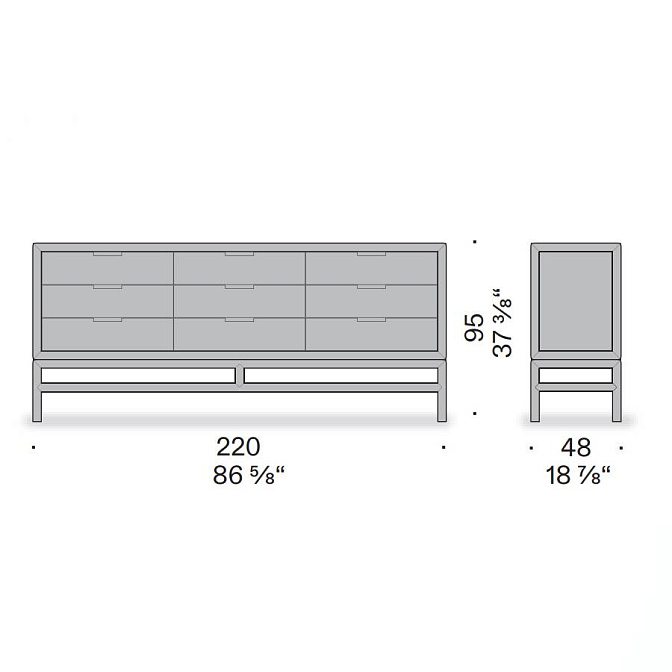 Комод De Padova Silent Drawer - фото-4 | interior market