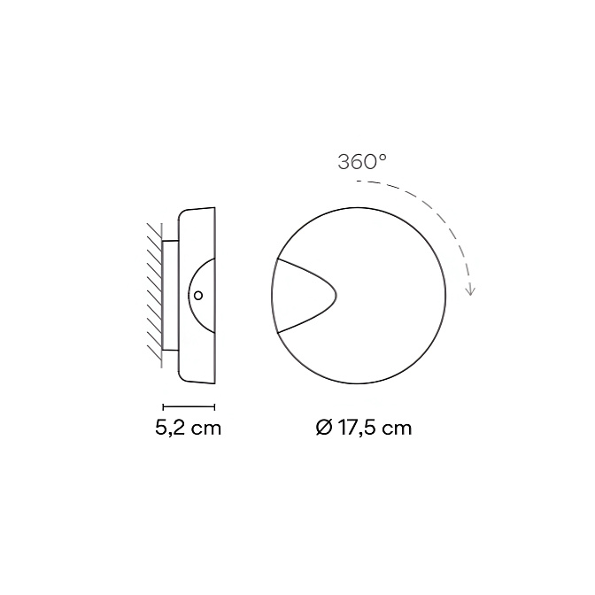 Бра Vibia Dots - фото-3 | interior market