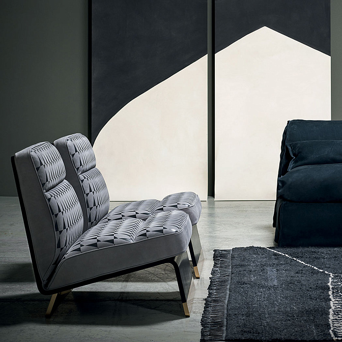 Кресло Baxter Greta special edition printed - фото-1 | interior market