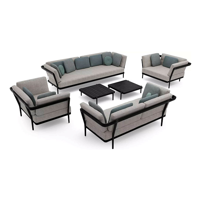 Диванный гарнитур для улицы Manutti Flows - фото-1 | interior market