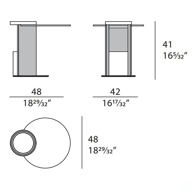 Журнальный столик Turri Nook - фото-6 | interior market