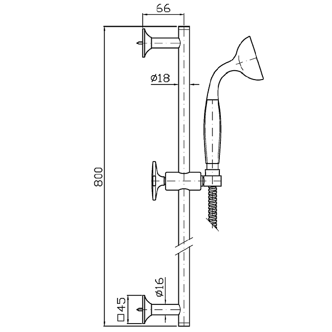 Душевая стойка Zucchetti Shower - фото-2 | interior market