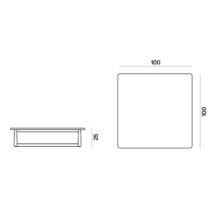 Стол Exteta Coffee Table - фото-3 | interior market