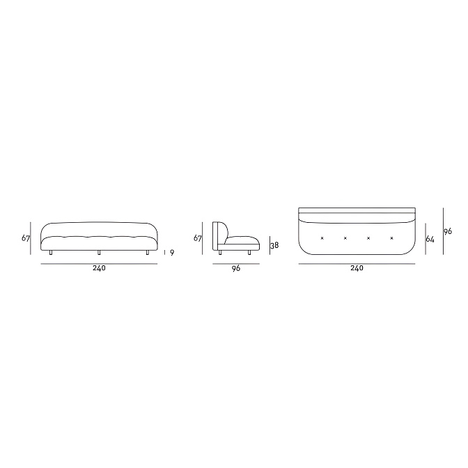 Диван Living Divani Gala - фото-3 | interior market