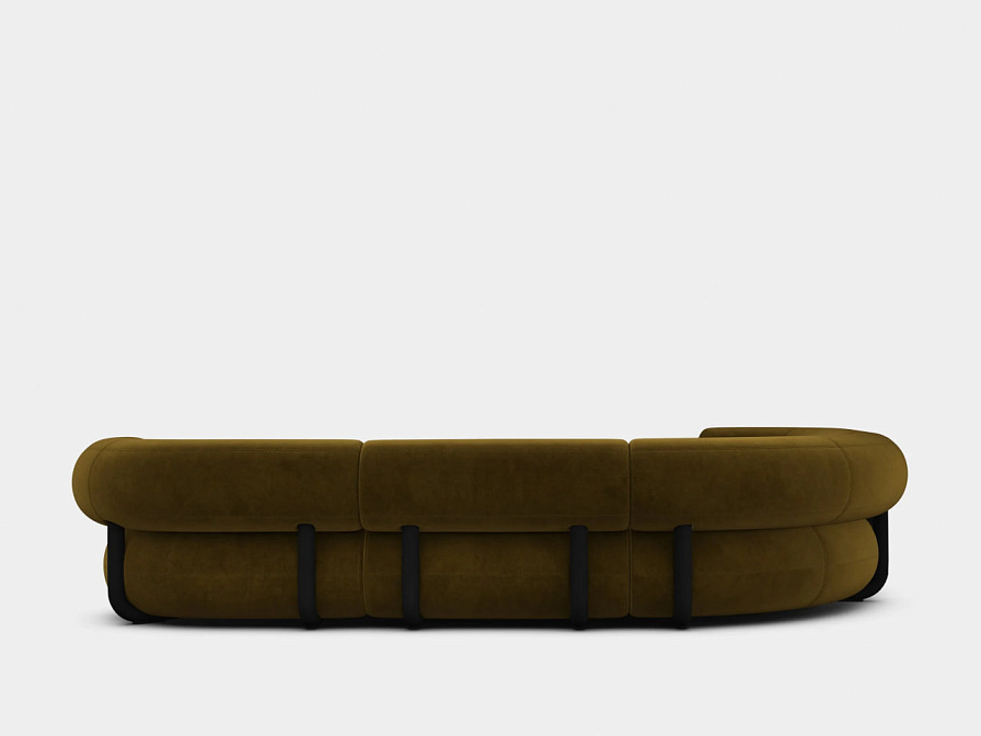 Модульный диван Tom Dixon Fat Right Corner Modular Sofa - фото-6 | interior market