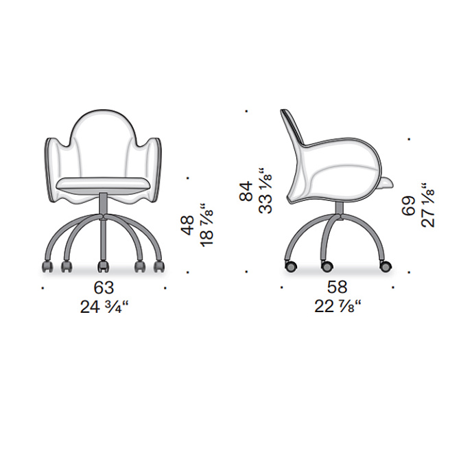 Офисный стул De Padova INCISA - фото-2 | interior market