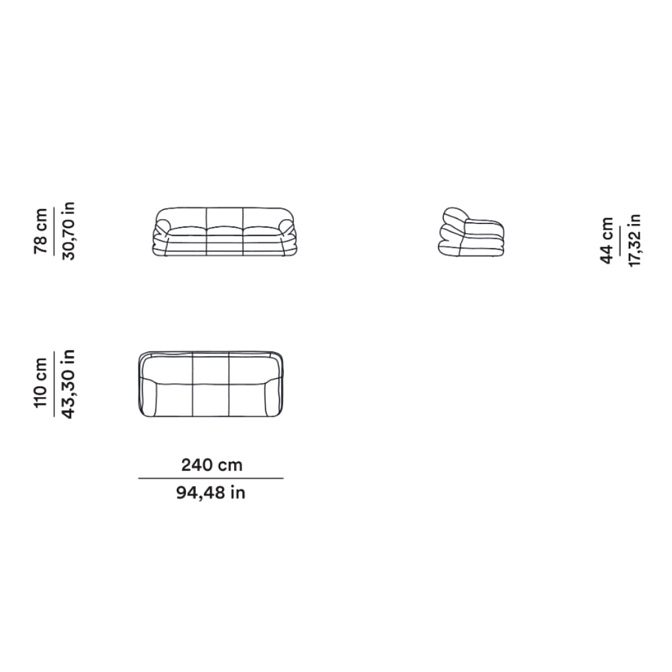 Диван Tacchini Solar - фото-4 | interior market