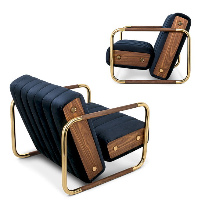 Кресло Essential Home MINELLI ARMCHAIR - фото-3 | interior market