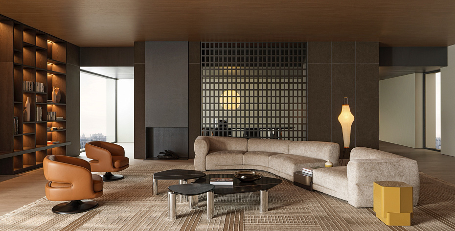 Журнальный столик Molteni Maylis - фото-5 | interior market