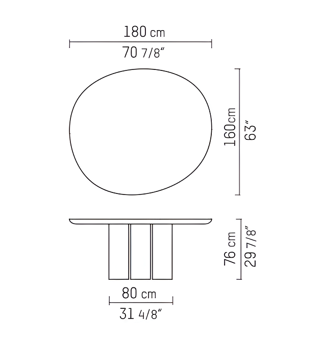 Обеденный стол Studio Piet Boon OLLE - фото-4 | interior market