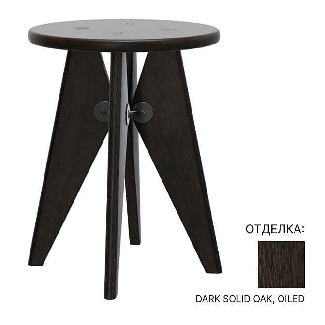 Табурет Vitra Tabouret Bois - фото-1 | interior market