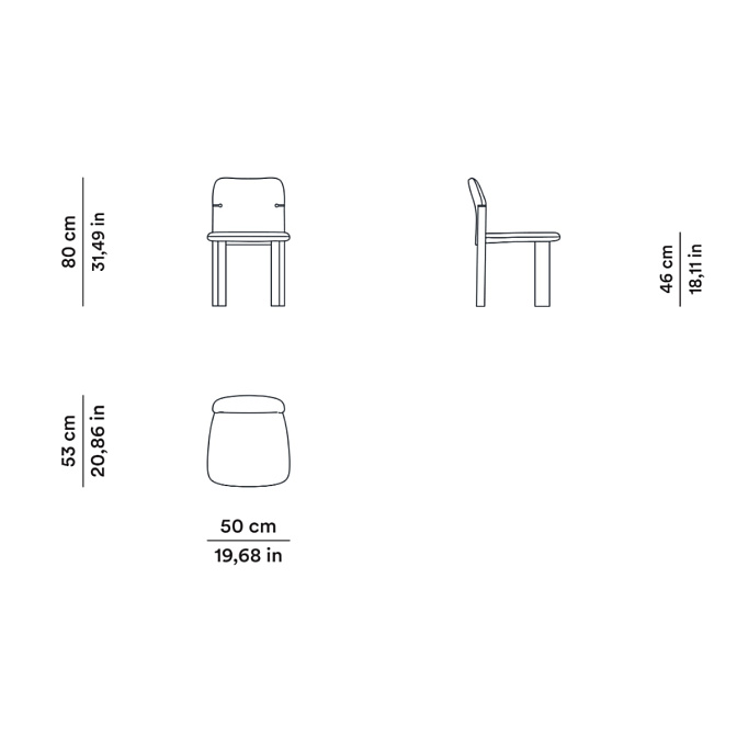 Обеденный стул Tacchini Sempronia - фото-4 | interior market Обеденный стул Tacchini Sempronia - фото-4 | interior market