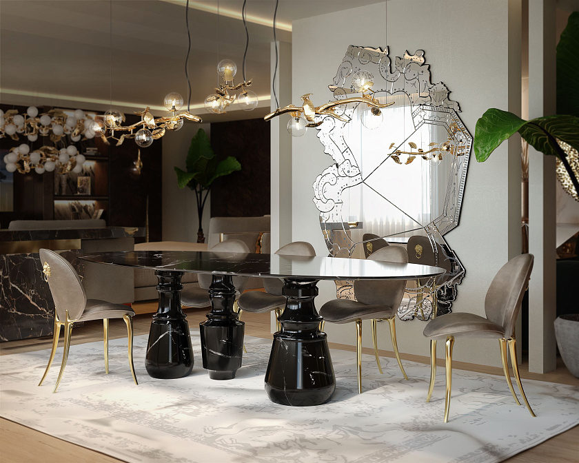 Зеркало интерьерное Boca do Lobo Venice Mirror - фото-4 | interior market