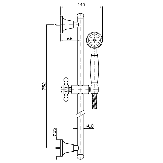 Душевая стойка Zucchetti Shower - фото-2 | interior market