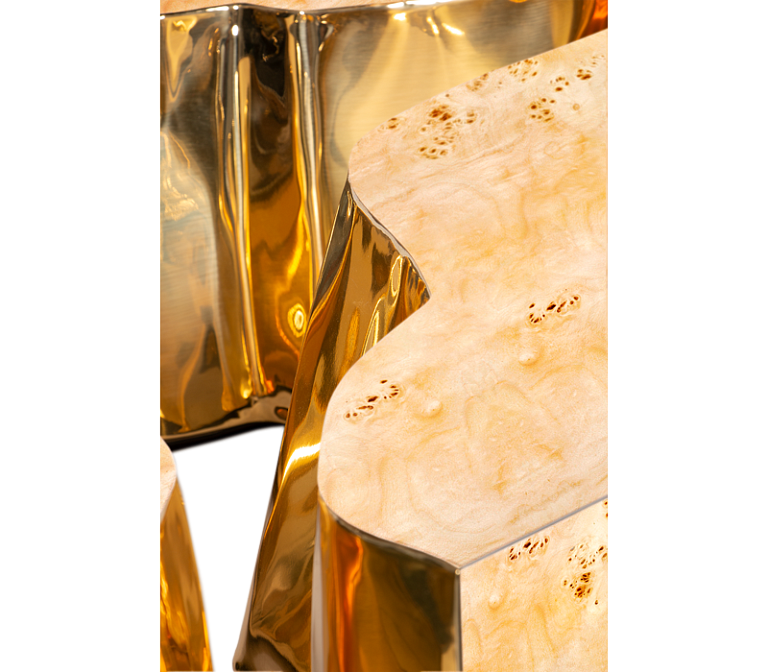 Журнальный столик Boca do Lobo Lapiaz Poplar Center Table - фото-3 | interior market