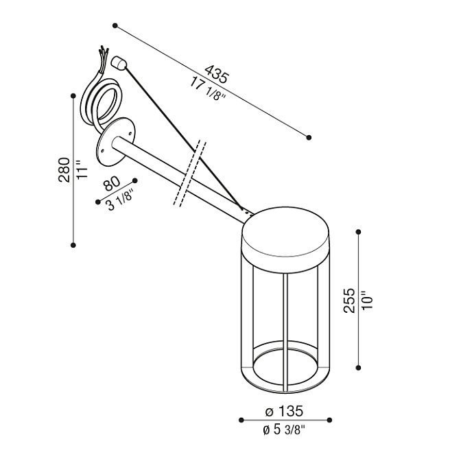 Уличный светильник  Lombardo Lula Bracket - фото-3 | interior market Уличный светильник  Lombardo Lula Bracket - фото-3 | interior market