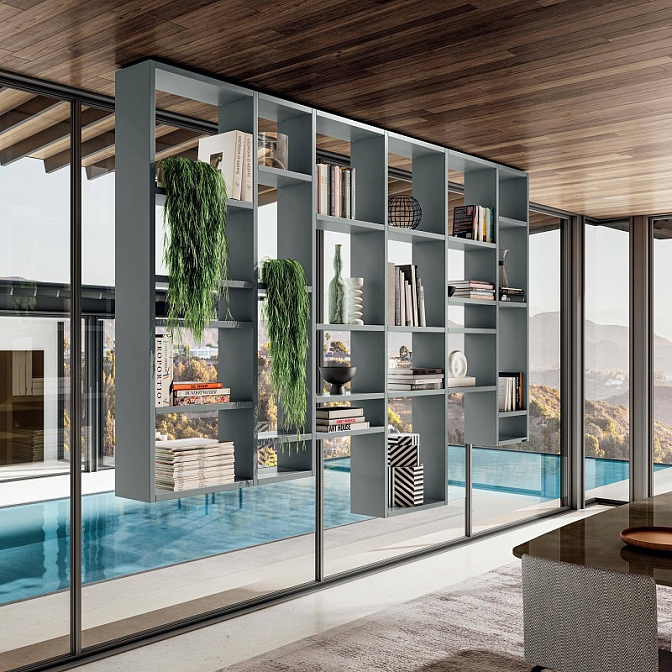 Модульный подвесной стеллаж Lago 30mm Weightless - фото-1 | interior market