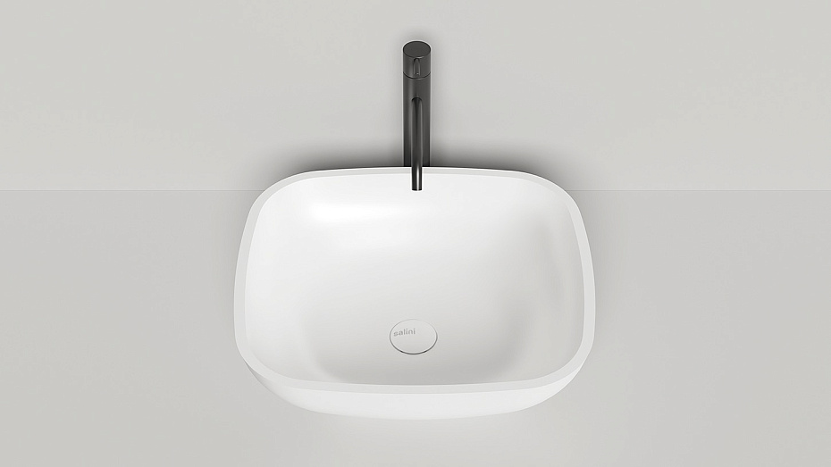 Раковина накладная матовая SALINI GLORIA 08 - фото-3 | interior market