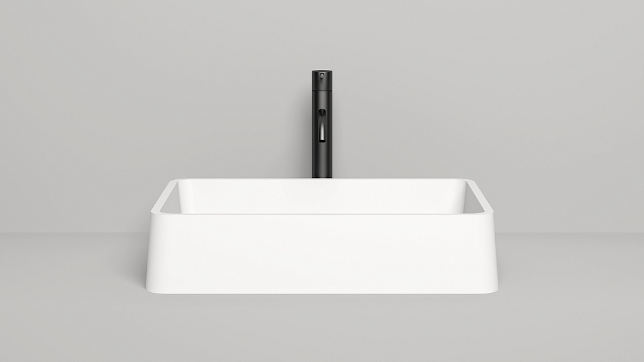 Раковина накладная матовая SALINI GLORIA 07 - фото-2 | interior market