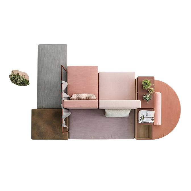 Модульный диван Moroso Bikini Island - фото-1 | interior market