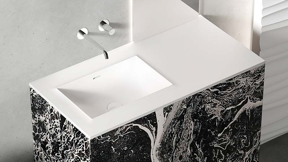 Раковина подвесная SALINI ONDA EDGE SQUARE - фото-6 | interior market