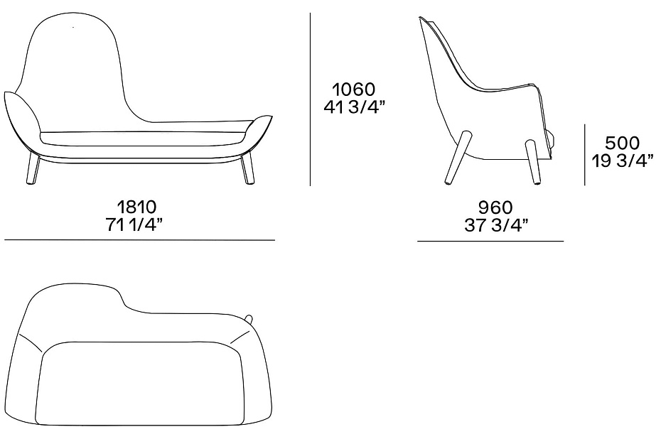 Шезлонг Poliform Mad Chaise Longue - фото-3 | interior market
