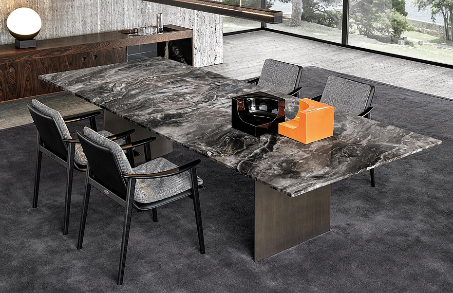Обеденный стол Minotti Linha dining - фото-1 | interior market