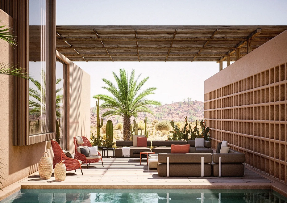 Кресло для улицы Dedon AHNDA - фото-2 | interior market