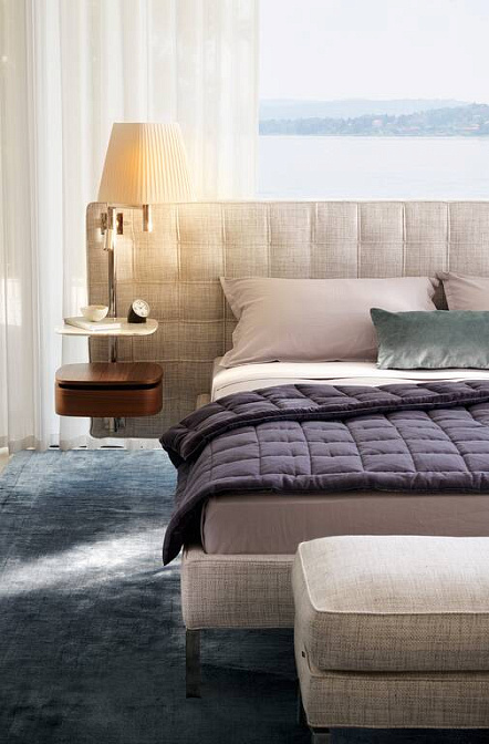 Кровать со столиками и лампами Cassina Volage EX-S Night - фото-2 | interior market