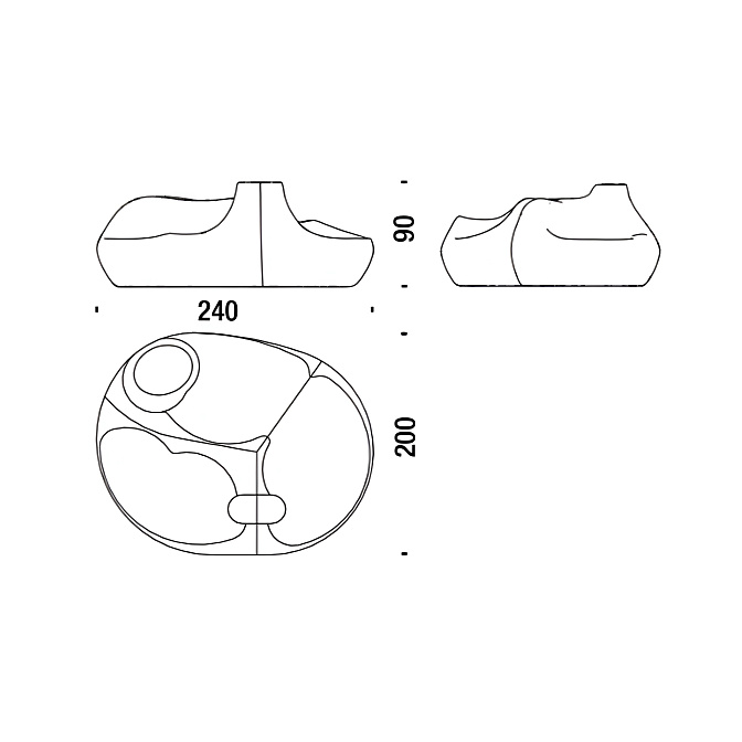 Диван Moroso Saruyama - фото-3 | interior market