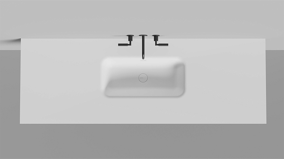 Раковина подвесная SALINI ONDA FLOW ROUND 72 - фото-7 | interior market