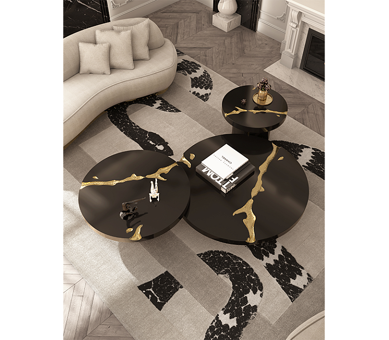 Журнальный столик Boca do Lobo Empire Black Center Table - фото-5 | interior market