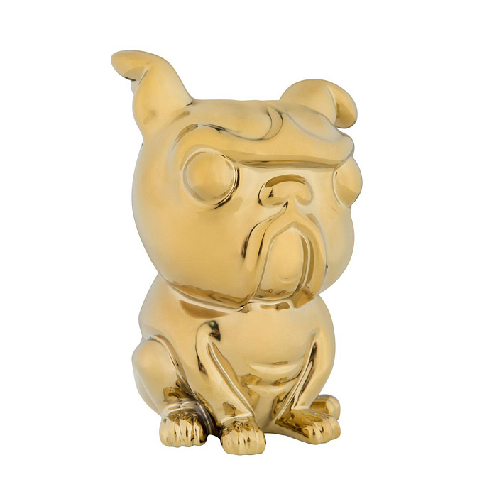 Декор, 15*15*21, ceramic / gold - фото-1 | interior market
