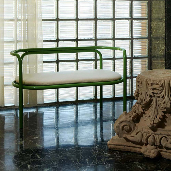 Банкетка Exteta Locus Solus Loveseat 1964 - фото-2 | interior market