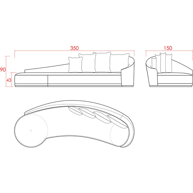 Диван JNL Jackie - фото-3 | interior market