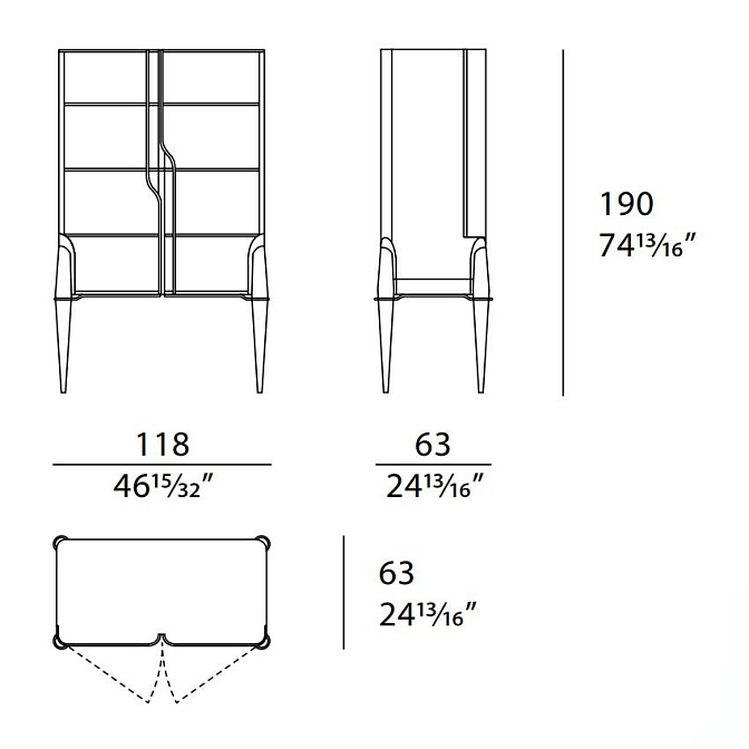 Витрина Turri MELTING LIGHT - фото-5 | interior market