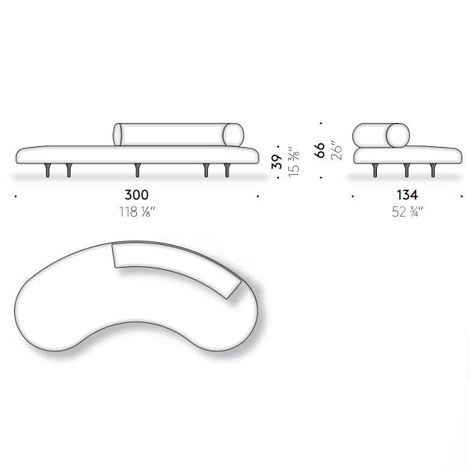 Диван для улицы De Padova HONORE' - фото-3 | interior market