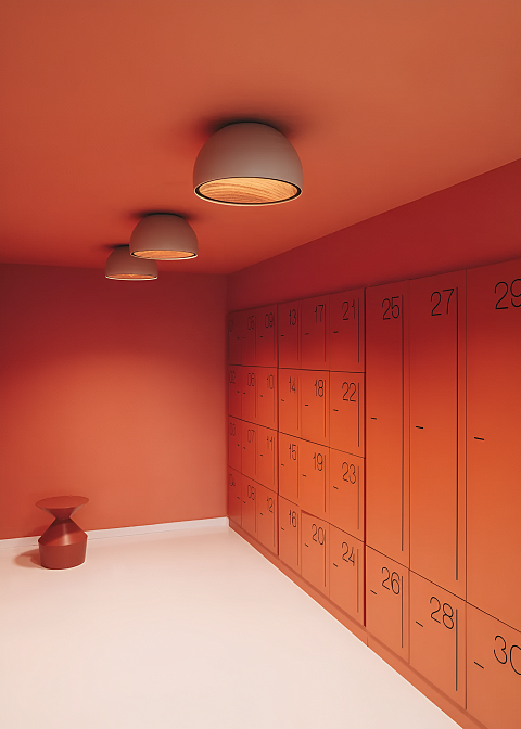 Потолочный светильник  Vibia Duo petra - фото-2 | interior market