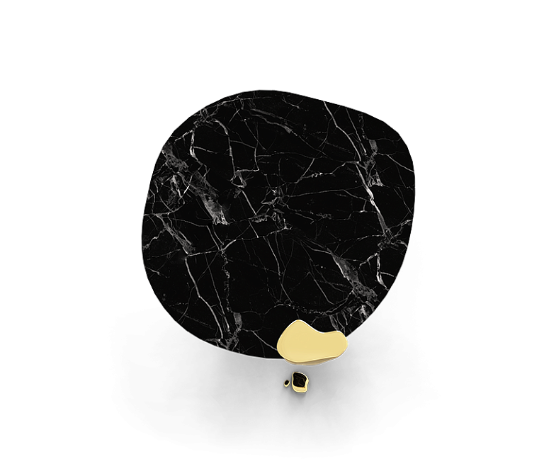 Обеденный стол Boca do Lobo Diamond Nero Marquina Dining Table - фото-6 | interior market
