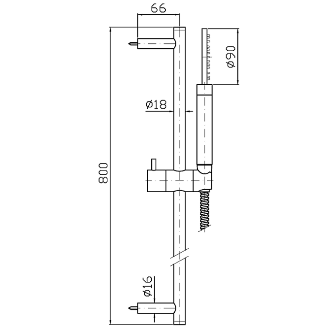 Душевая стойка Zucchetti  - фото-2 | interior market