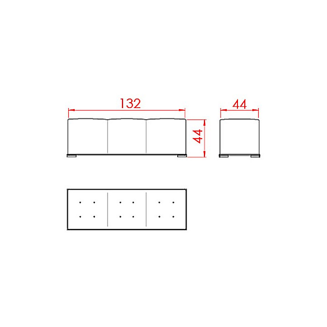 Банкетка JNL Oxo C - фото-3 | interior market