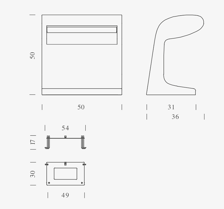 Торшер  Nemo BORNE BÉTON GRANDE - фото-8 | interior market