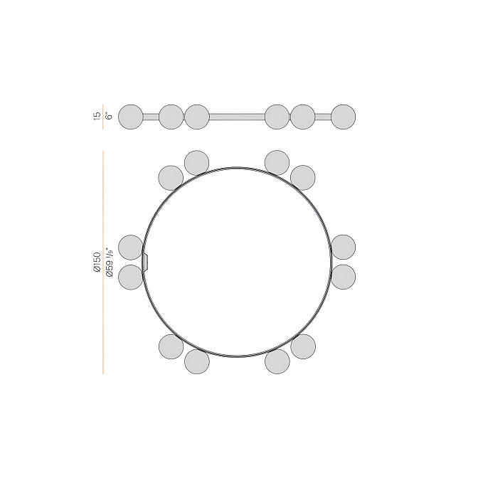 Потолочный светильник  Panzeri Murané R - фото-6 | interior market